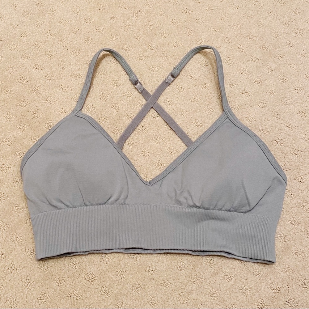Lululemon Olive Sports Bra (Size 8)